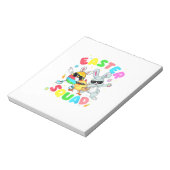 Bloc-note Lapin drôle Groovy Œuf Poussin Équipe de Pâques Jo (Tourné)