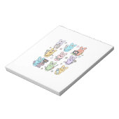 Bloc-note Lapins Groovy Bonbons Échographie Tech Pâques Sono (Tourné)