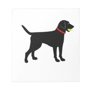 Bloc-note Larador Fetch, balle de jeu du Black Lab