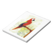 Bloc-note L'art coloré des oiseaux Macaw (Tourné)
