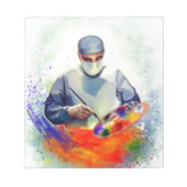 Bloc-note L'art de la médecine (Devant)