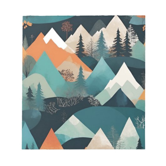 Bloc-note L'art des montagnes (Devant)