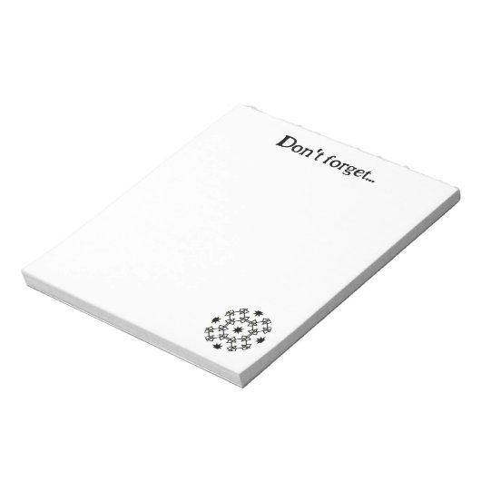 Bloc-note L'art kaléidoscope du premier volume quinze (Tourné)