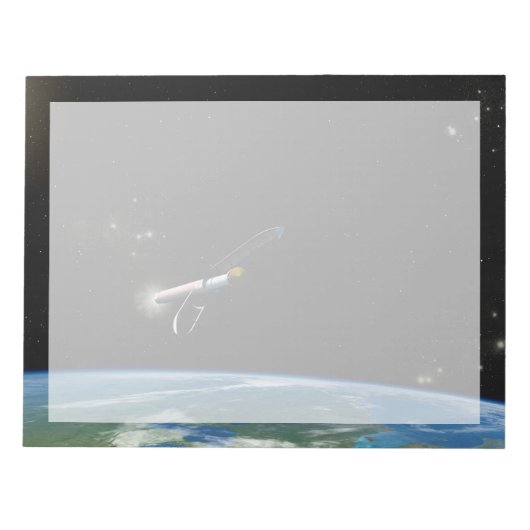 Bloc-note L'Atlas V541 Lance Le Véhicule En Orbite. (Devant)