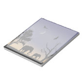 Bloc-note L'aube africaine - éléphants (Tourné)