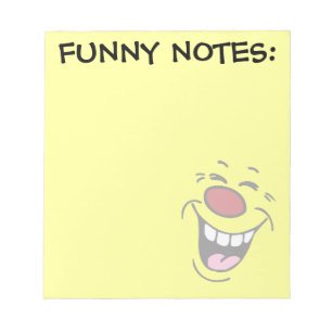 Bloc-note Laughing Face Grumpey
