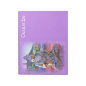 Bloc-note lavande aura buddha (Tourné)