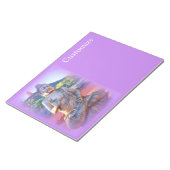 Bloc-note lavande aura buddha (Incliné)