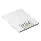 Bloc-note Lavande et papillons (Incliné)