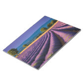 Bloc-note Lavande Nature Extérieur Paysage Calme Tranquille (Incliné)