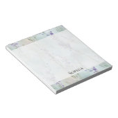 Bloc-note Lavande romantique violette Florale (Incliné)