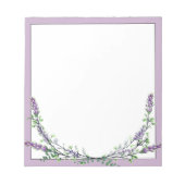 Bloc-note Lavender and Eucalyptus (Devant)