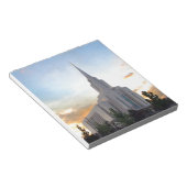 Bloc-note LDS Utah Temple sunset (Incliné)