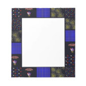 Bloc-note Le 4 juillet Patchwork Motif - le 4 juillet (Devant)