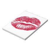 Bloc-note Le Baiser, les lèvres rouges (Tourné)