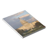 Bloc-note Le bâtiment du Capitole des États-Unis à (Incliné)