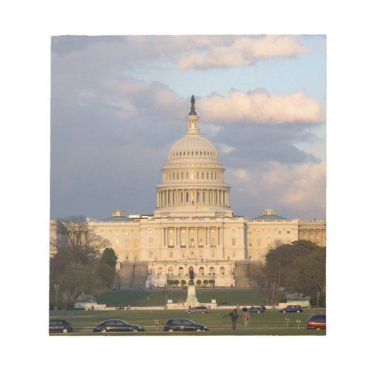 Bloc-note Le bâtiment du Capitole des États-Unis à (Devant)