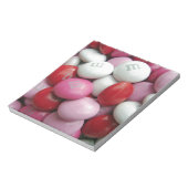 Bloc-note Le bonbon de Saint-Valentin (Tourné)