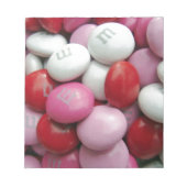 Bloc-note Le bonbon de Saint-Valentin (Devant)