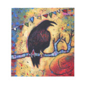 Bloc-note Le cadeau du Corbeau (Devant)