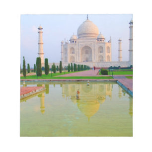 Bloc-note Le calme paisible Monde célèbre Taj Mahal à
