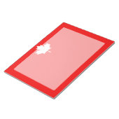 Bloc-note Le Canada A Établi 1867 Anniversaire 150 Ans (Incliné)