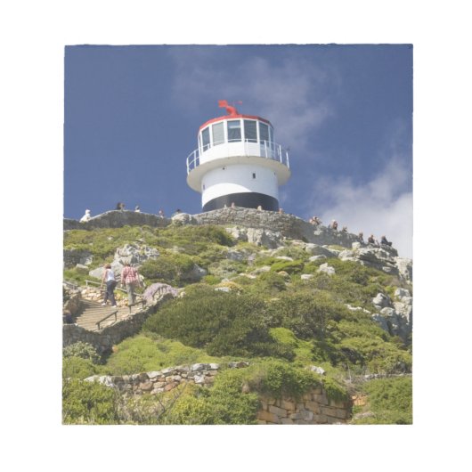 Bloc-note Le Cap, Afrique du Sud. Un phare sur la (Devant)