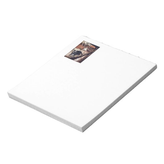 Bloc-note Le Chat du Château par Rackham (Tourné)