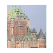 Bloc-note Le Château Frontenac à Québec, Canada. (Devant)