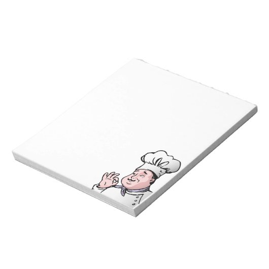 Bloc-note Le chef approuve (Tourné)