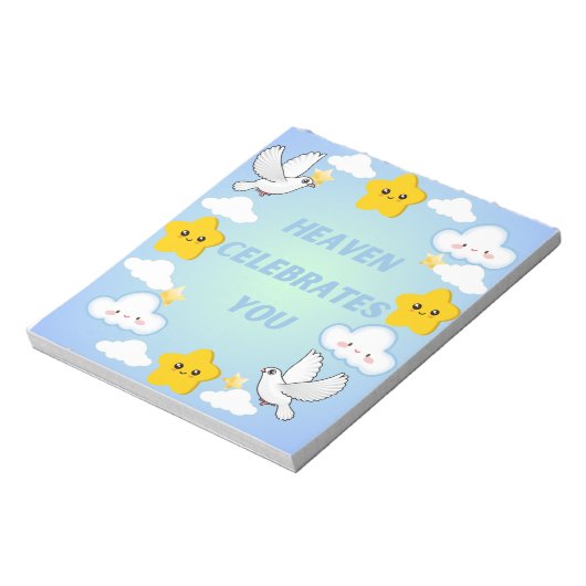 Bloc-note Le Ciel vous célèbre Chrétien (Tourné)