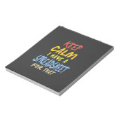 Bloc-note Le Comptable A Une Feuille De Calcul Pour Cela (Tourné)