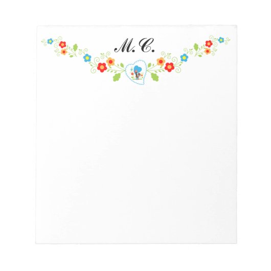 Bloc-note Le coq portugais (Devant)