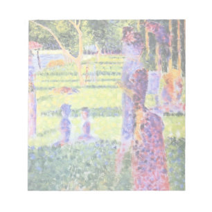 Bloc-note Le couple de Georges Seurat, Pointillisme Vintage