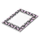 Bloc-note Le Fantôme rose devient Boo Drôle Halloween (Tourné)