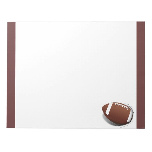 Bloc-note Le football se déchire (Devant)