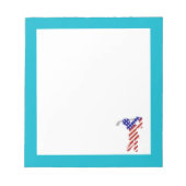 Bloc-note LE GOLF DES FEMMES Patriotiques (Devant)