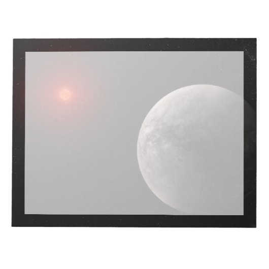 Bloc-note Le Hot Rocky Exoplanet Trappist-1 B. (Devant)