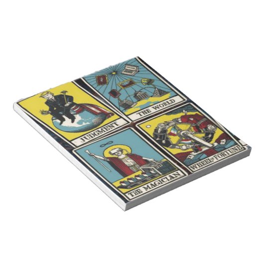 BLOC-NOTE LE JEU DE CARTE ILLUMINATI (Incliné)