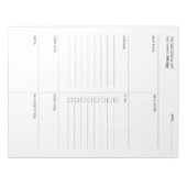 Bloc-note Le jour de succès - Planificateur quotidien (Devant)