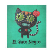 Bloc-note Le jour du chat noir mort (Devant)