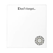 Bloc-note Le kaléidoscope du premier volume (Devant)