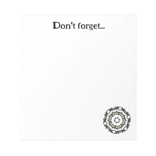 Bloc-note Le kaléidoscope du premier volume (Devant)