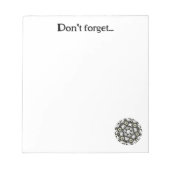 Bloc-note Le kaléidoscope du premier volume, art deux (Devant)