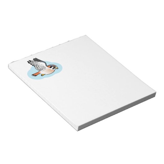 Bloc-note Le Kestrel américain en vol (Incliné)