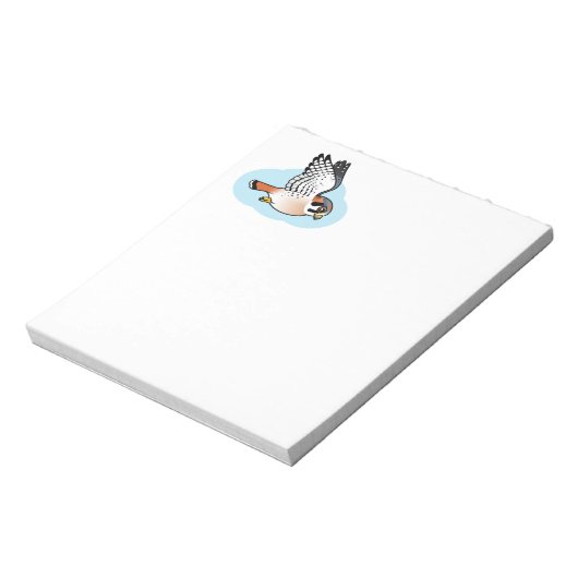 Bloc-note Le Kestrel américain en vol (Tourné)