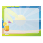 Bloc-note Le lever du soleil de Tequila (Devant)