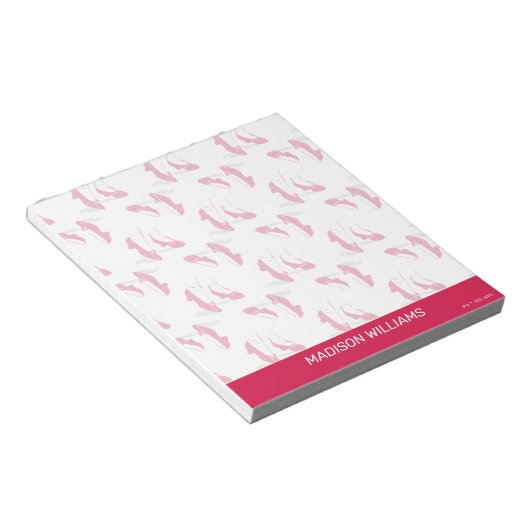 Bloc-note Le Magicien d'Oz™ | Motif Chaussons de Ruby™ (Incliné)