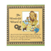 Bloc-note Le Magicien Merveilleux d'Oz (Devant)
