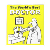Bloc-note Le meilleur médecin du monde (Devant)
